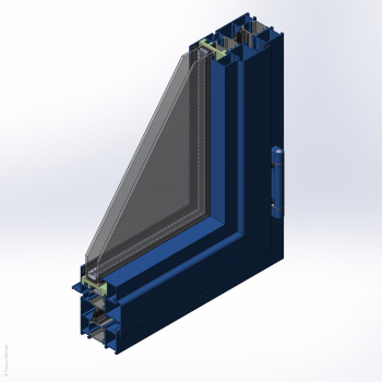 Создание 3d-модели окна ТПТ-65 в SolidWorks